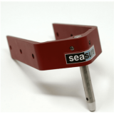 18.03R - Red Performance 25mm Bottom Rudder Pintle 3-Hole Mounting